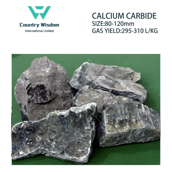 Calcium Carbide Cac2 80-120mm For Cutting And Welding Of Metal Material